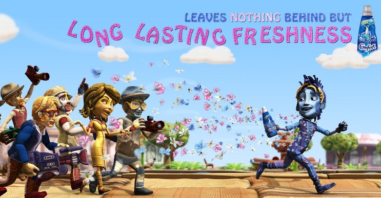 Andy và Lily là Storytelling thành công của Comfort