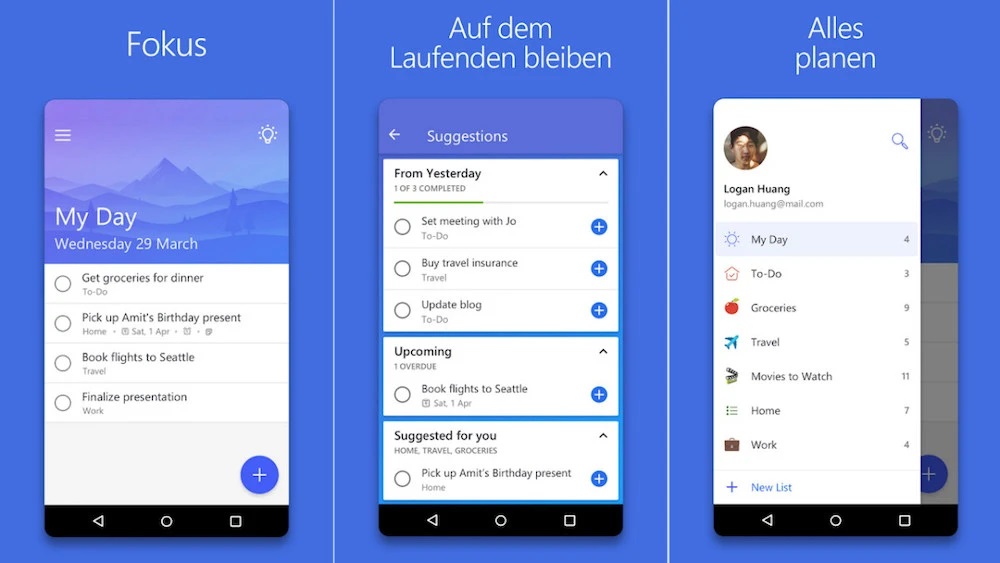 7. Phần mềm quản lý thời gian Microsoft To Do