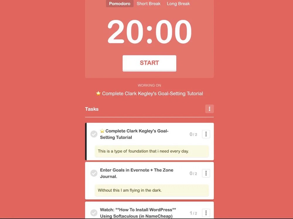 6. Phần mềm quản lý thời gian Pomodoro Focus Timer