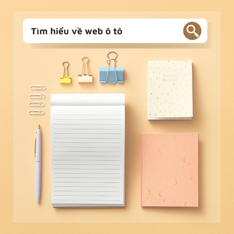 tìm hiểu và chuẩn bị thiết kế web ô tô