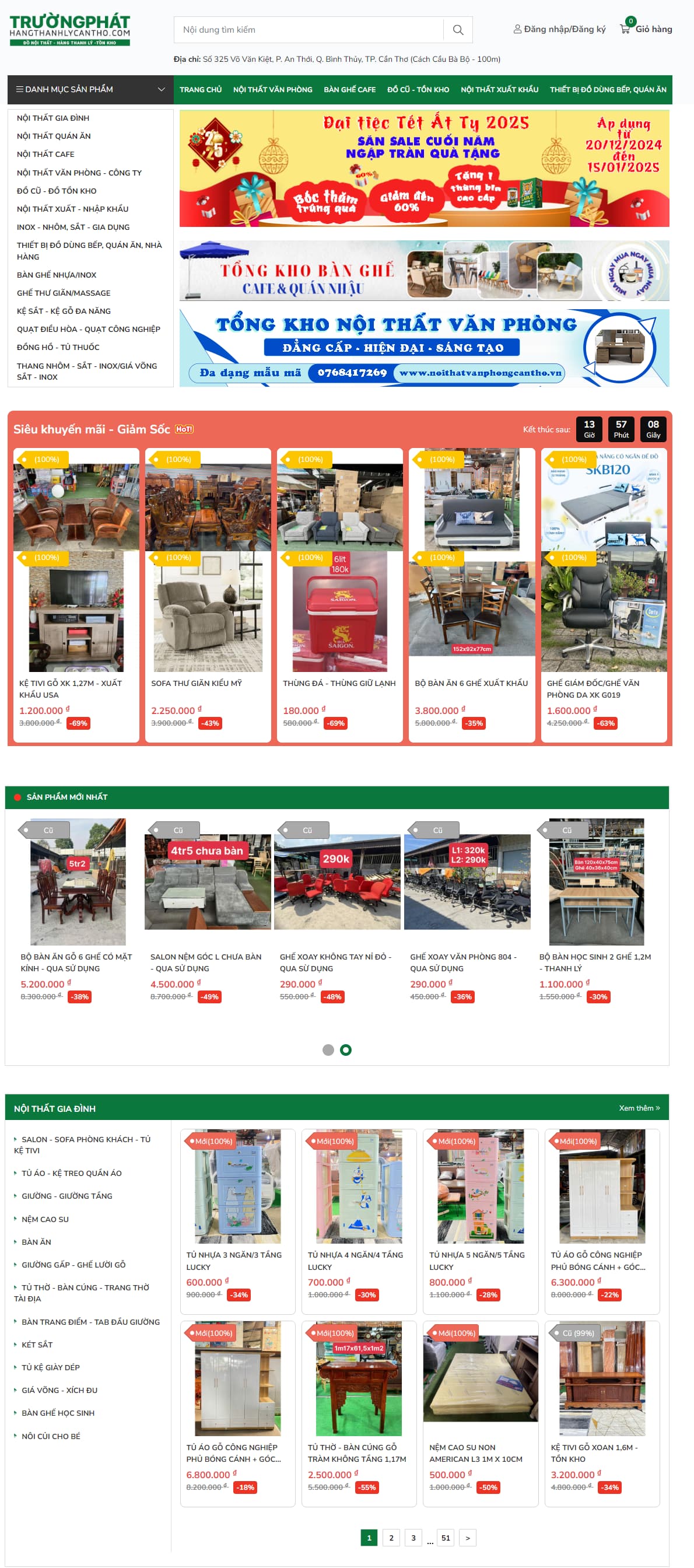 Hàng Thanh Lý Cần Thơ