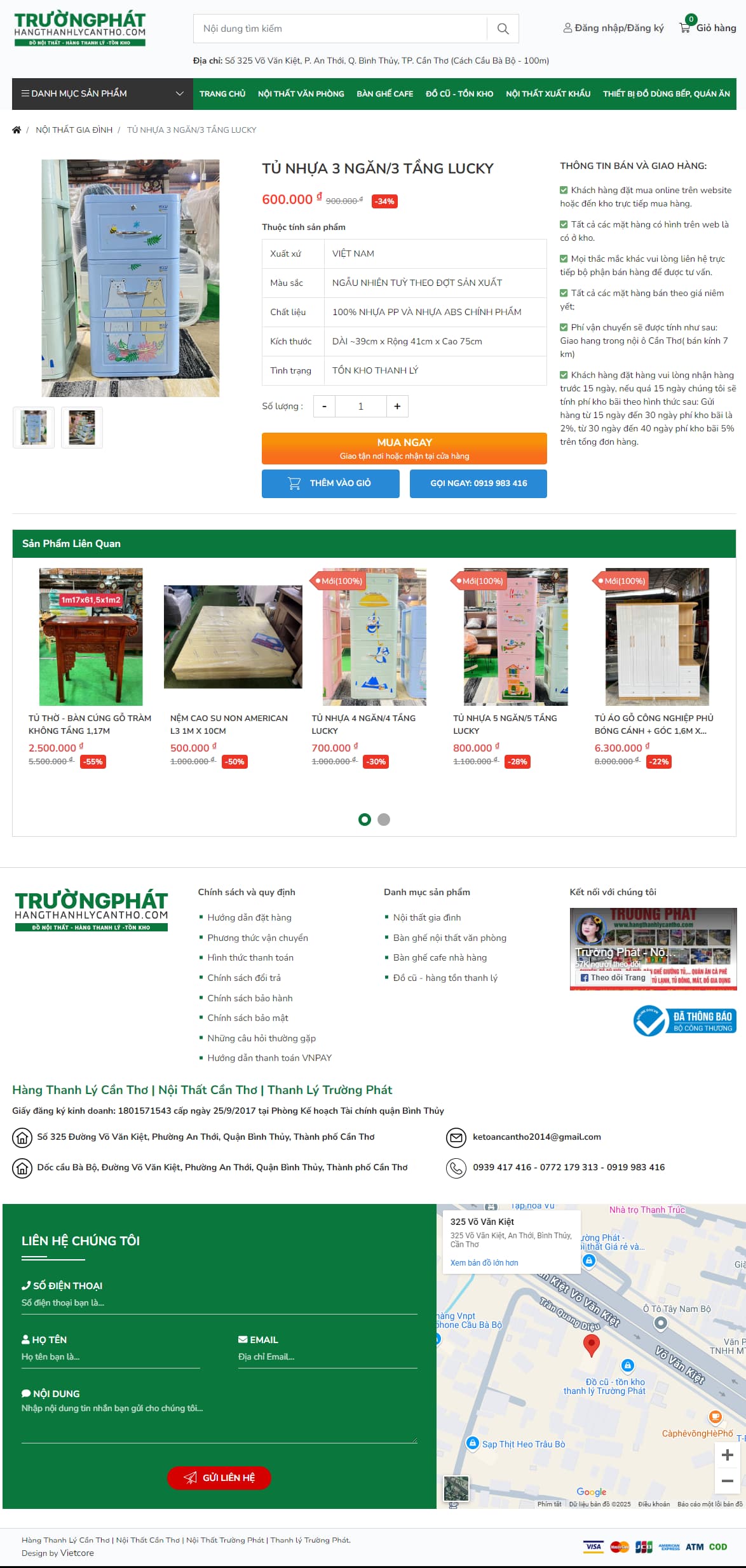 Hàng Thanh Lý Cần Thơ