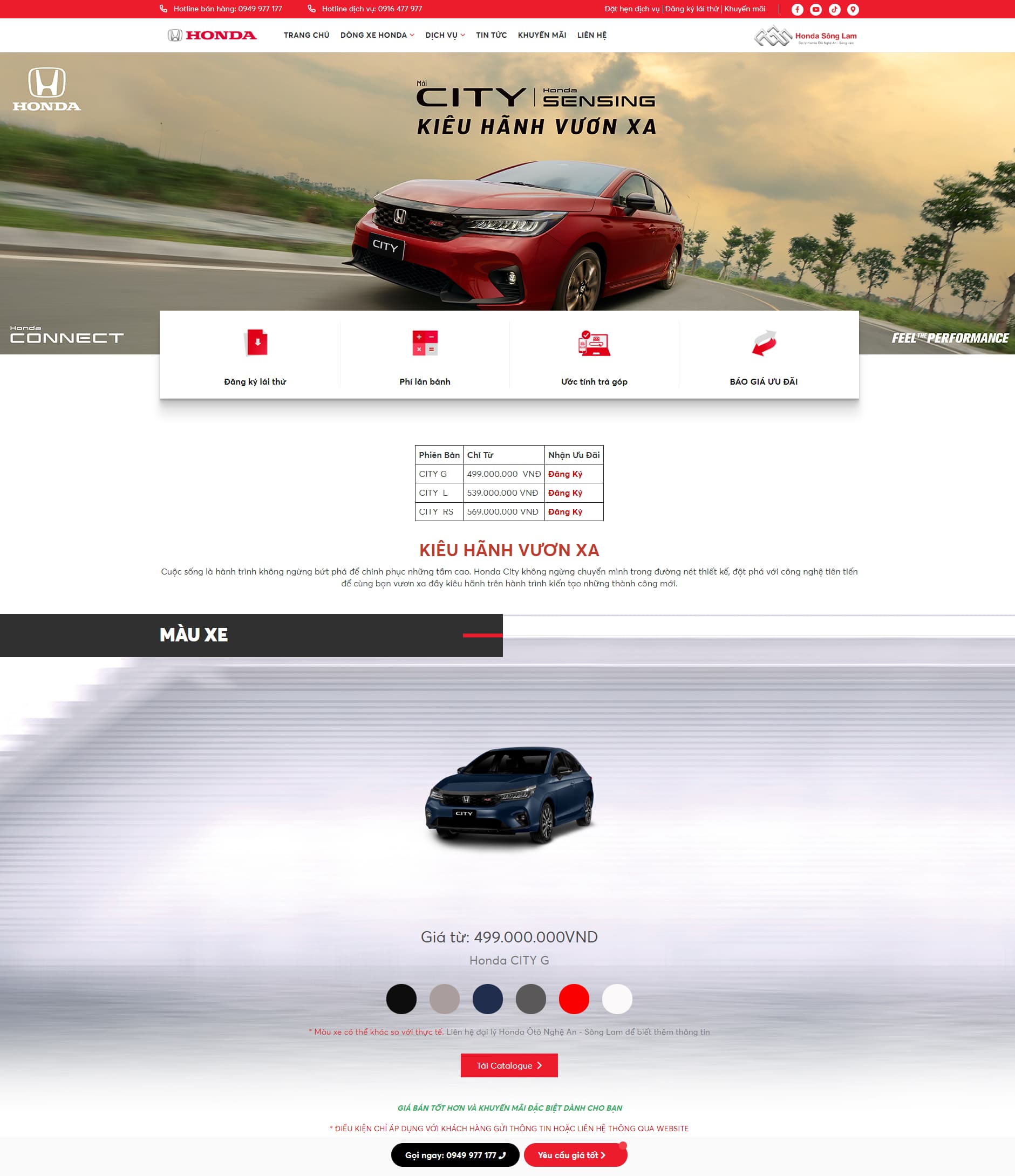 Honda Nghệ An - Sông Lam