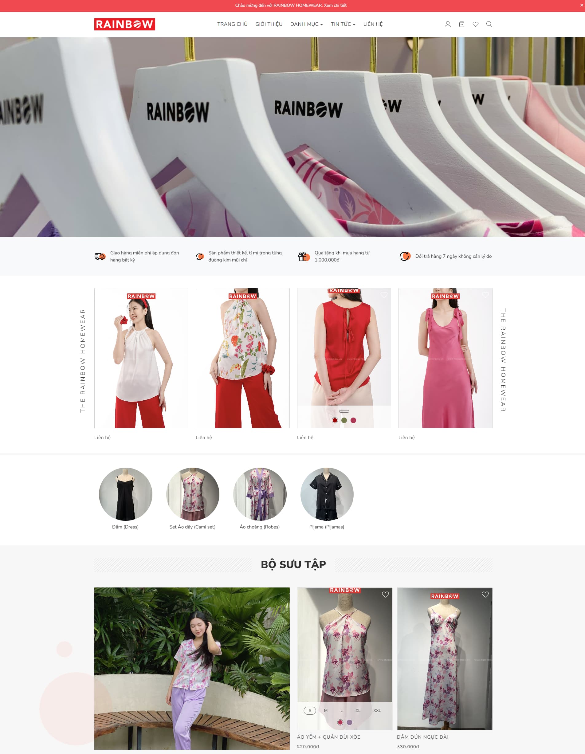 The Rainbow Homewear