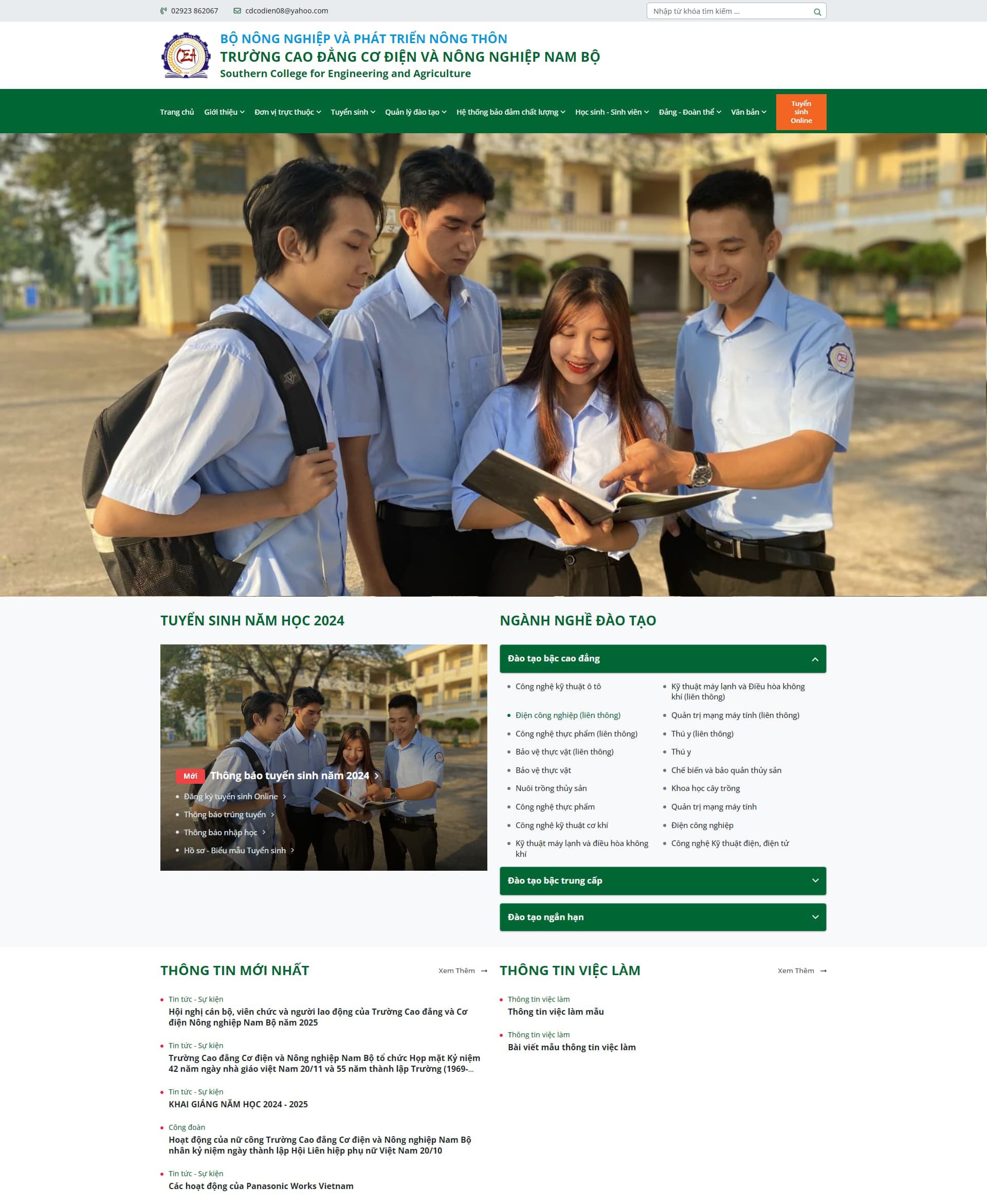 Trường Cao Đẳng Cơ Điện và Nông Nghiệp Nam Bộ