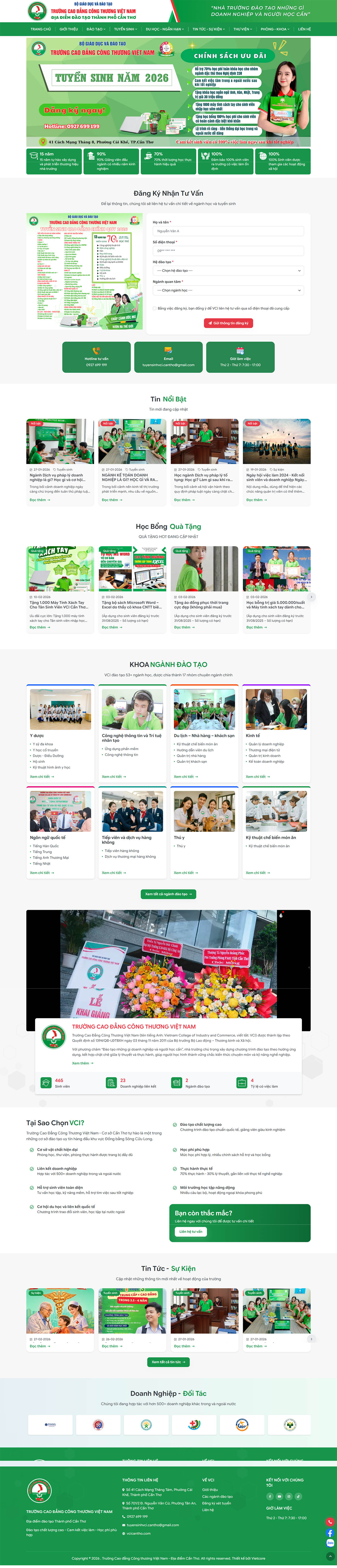 Trường Cao Đẳng Công Thương Việt Nam - CN Cần Thơ