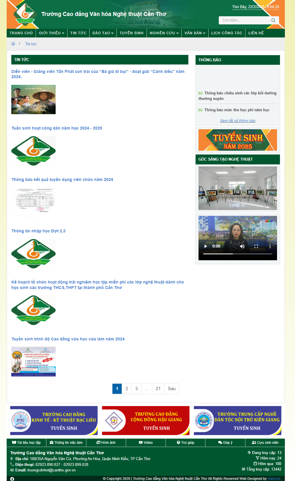 Trường Cao Đẳng VHNT