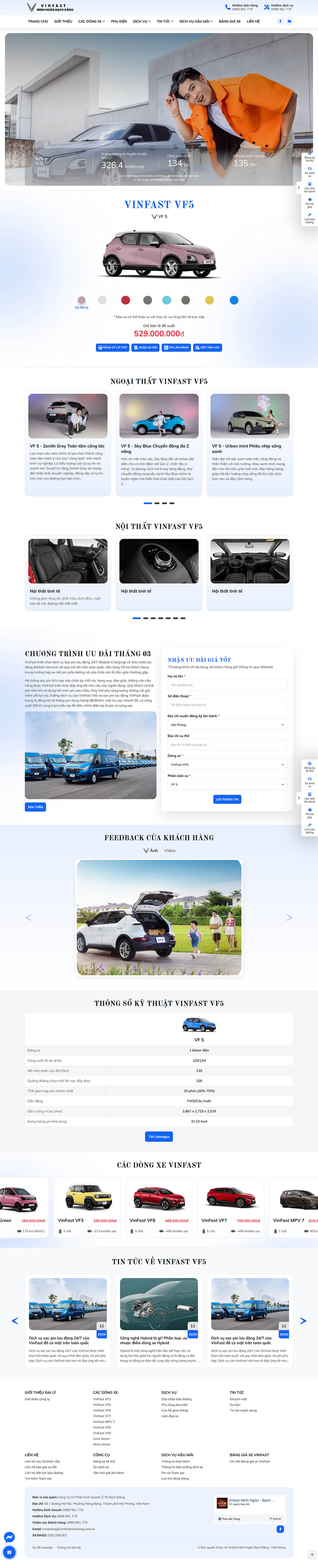  VinFast Minh Ngân Bạch Đằng - Hải Phòng