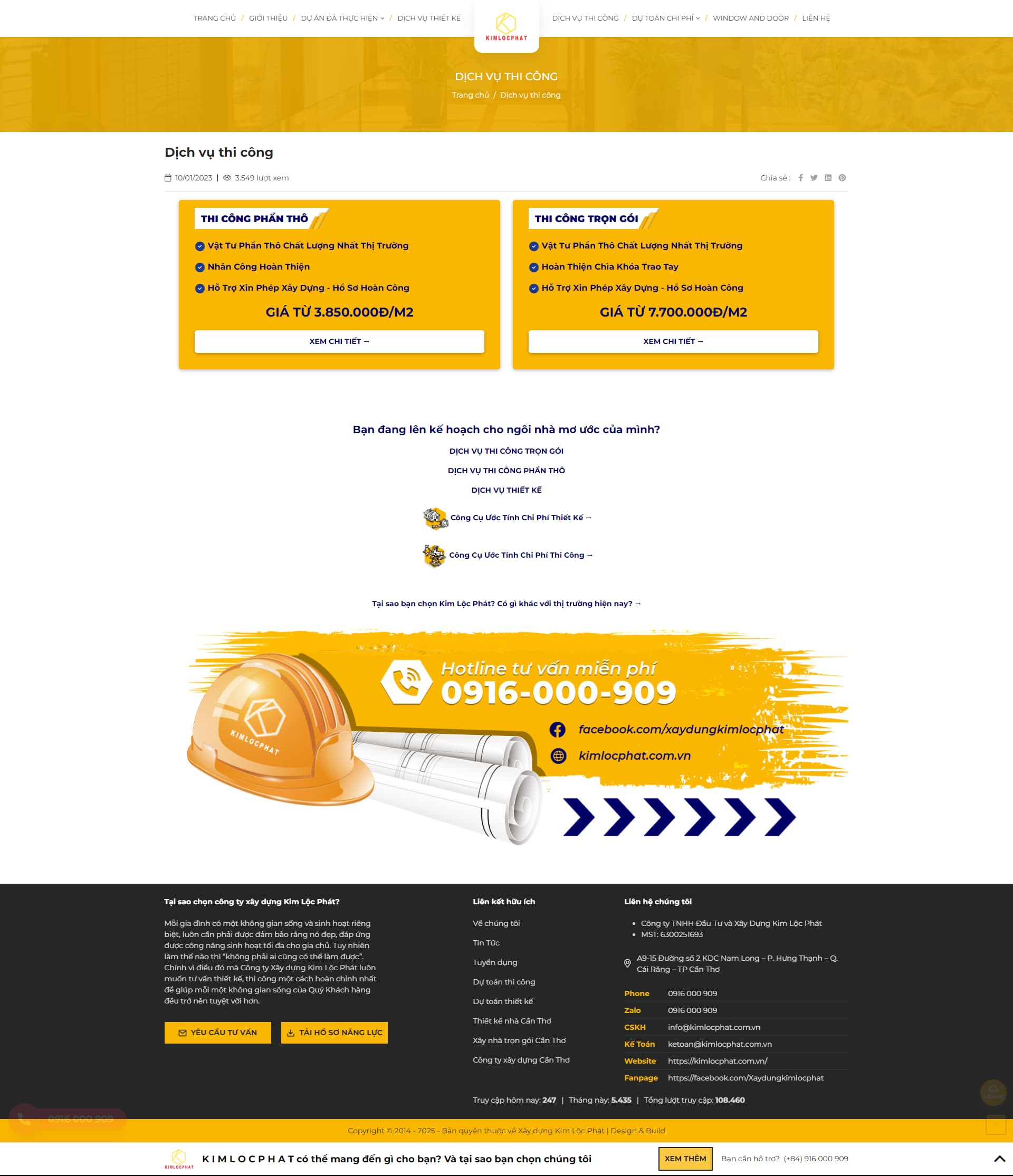 Xây dựng Kim Lộc Phát