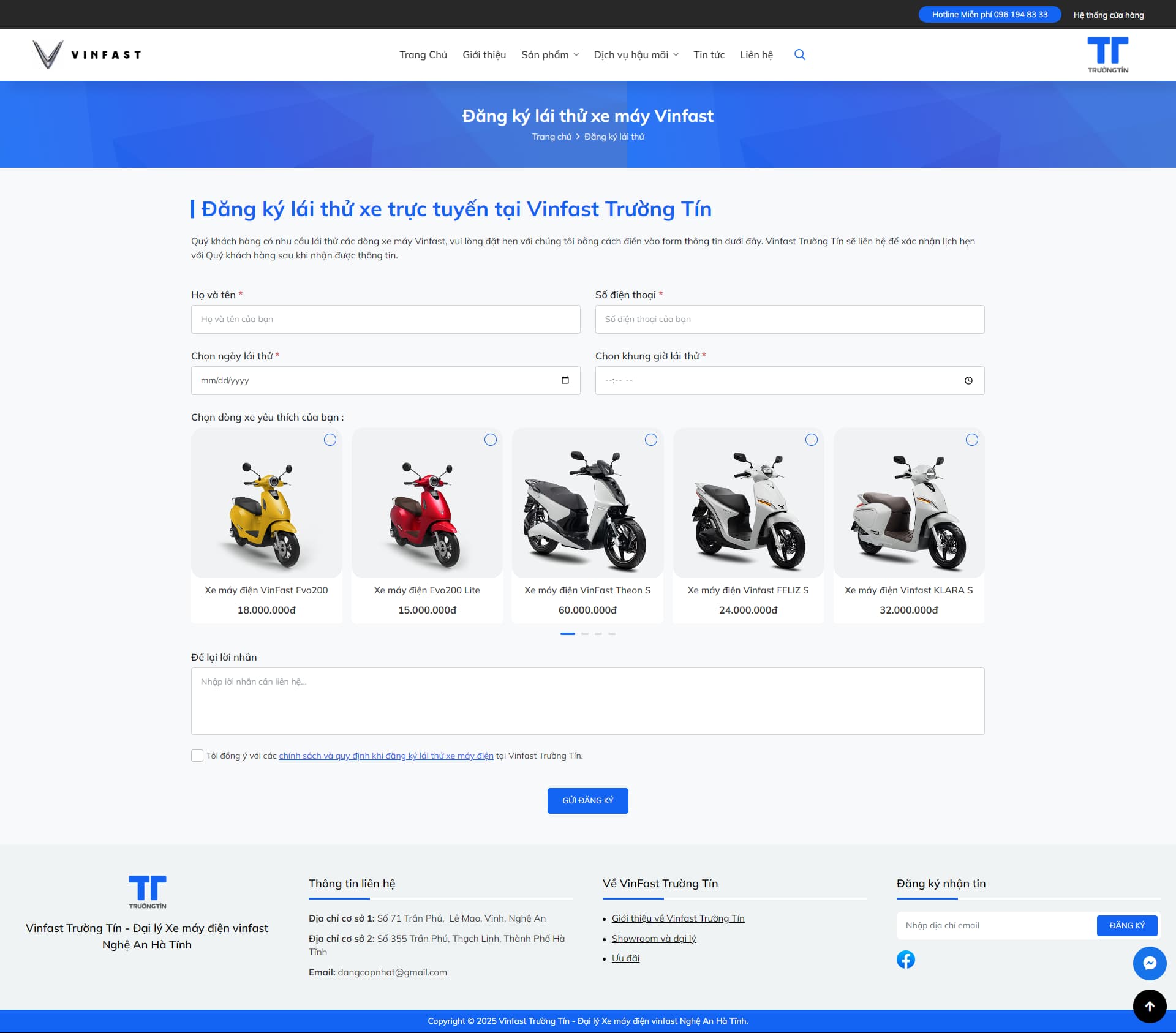Xe Máy Điện Vinfast 