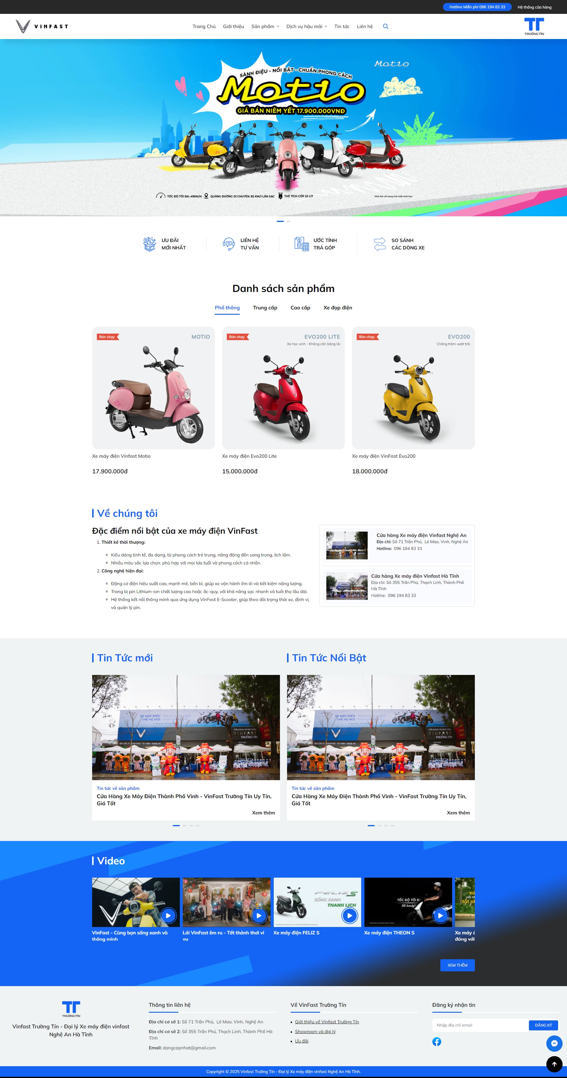 Xe Máy Điện Vinfast 