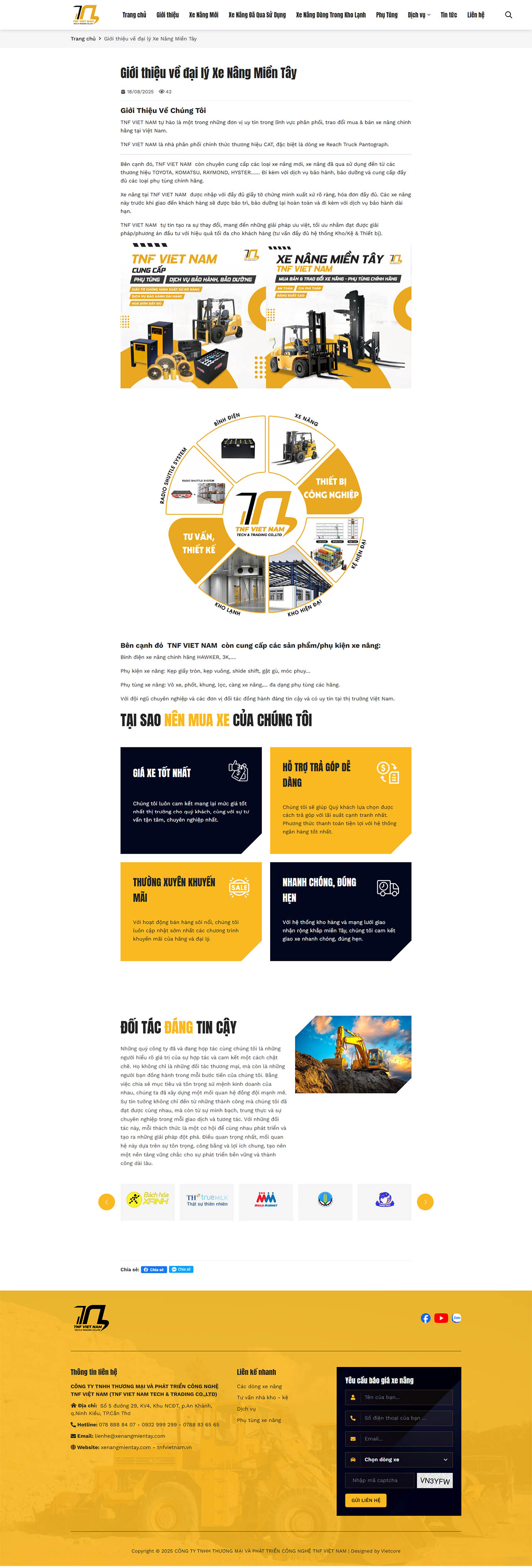 Xe Nâng Miền Tây