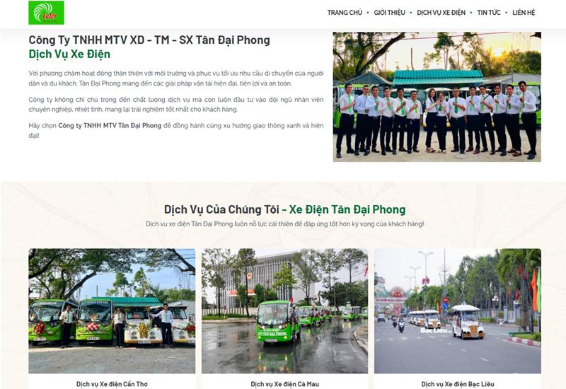 Xe điện Tân Đại Phong